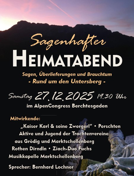 Sagenhafter Weihnachtsheimatabend