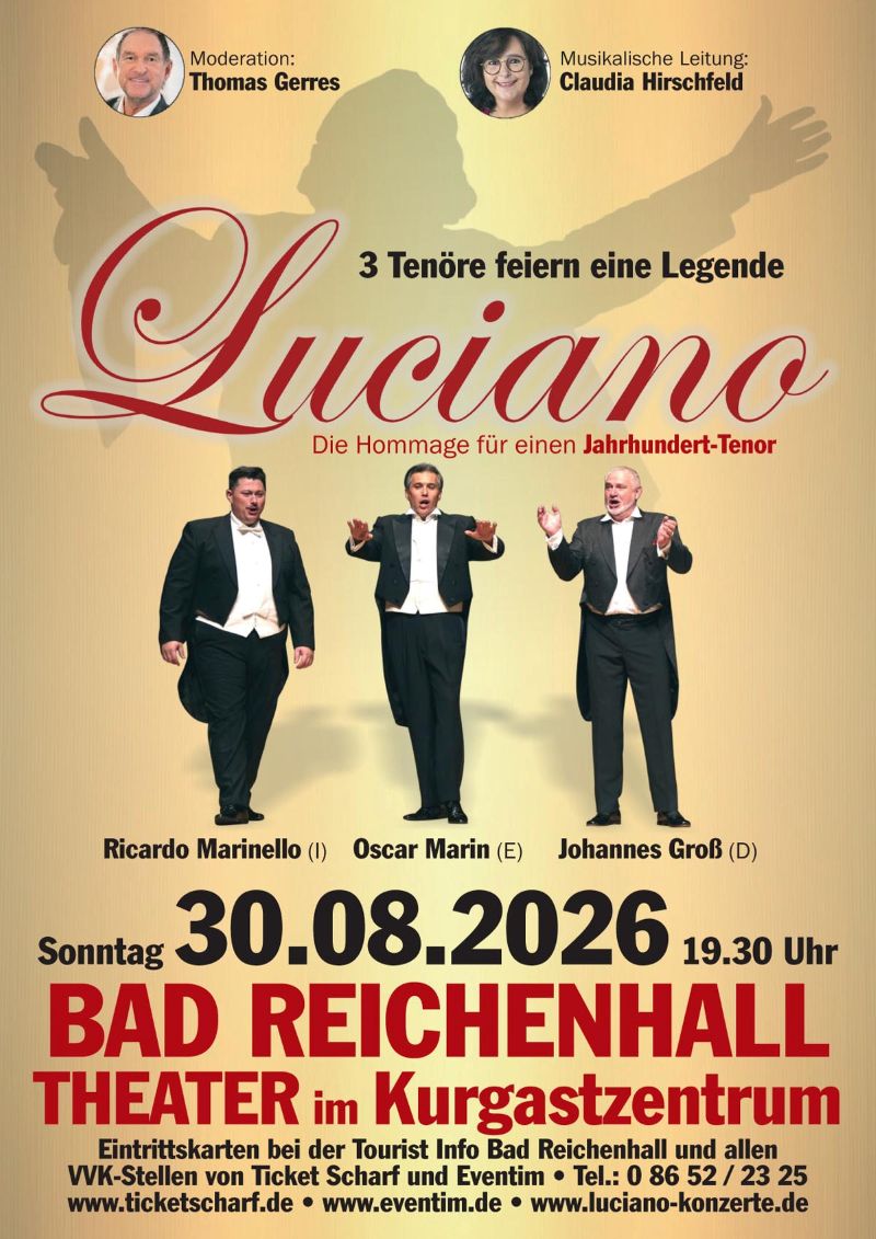 Luciano - 3 Tenöre feiern eine Legende