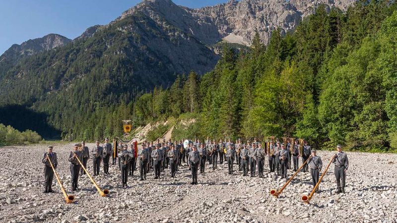 Benefizkonzert des  Gebirgsmusikkorps der Bundeswehr Garmisch-Partenkirchen