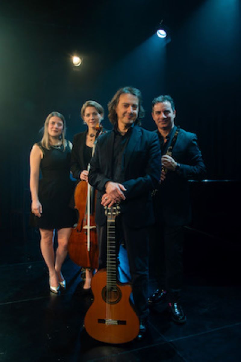 Pippo Pollina mit kammermusikalischem Quartett
