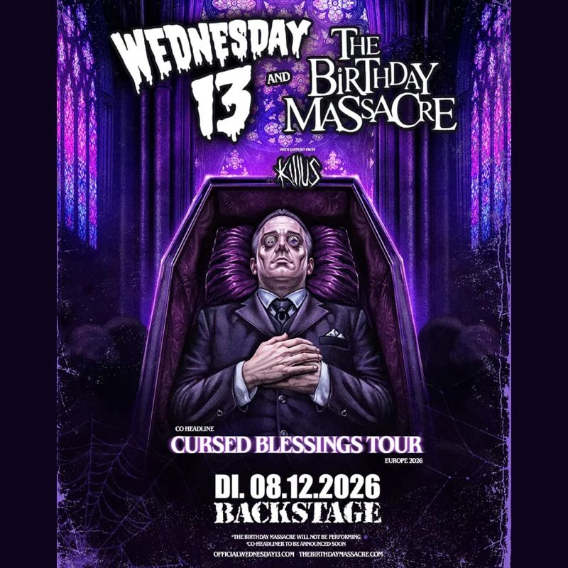 Wednesday 13 + The Birthday Massacre