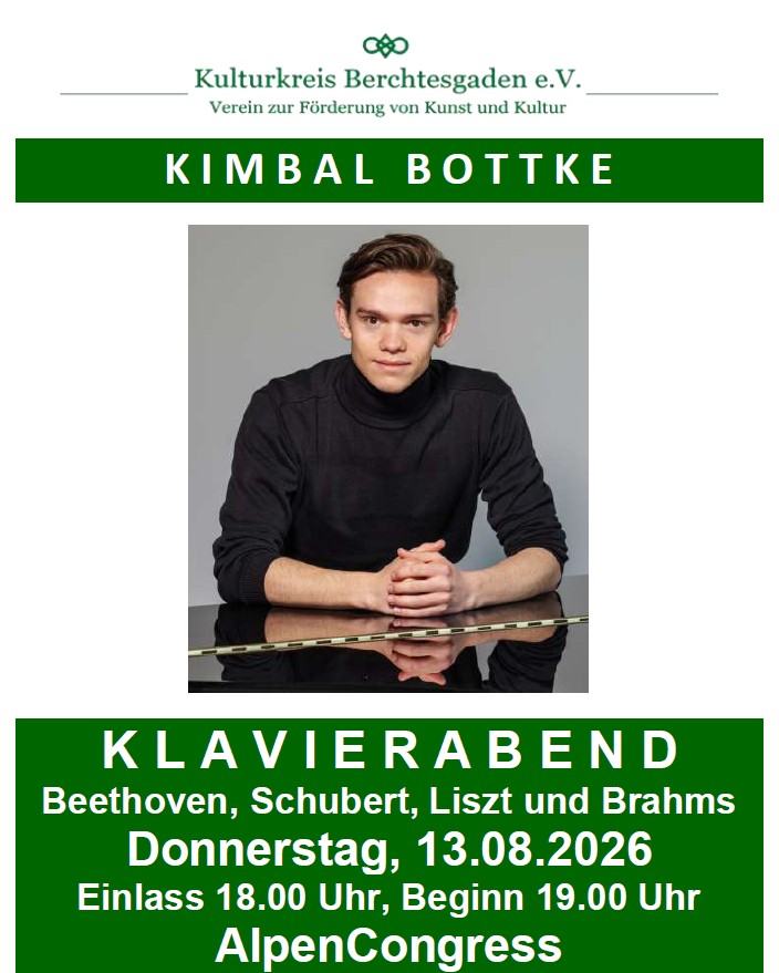 Klavierabend mit Kimbal Bottke