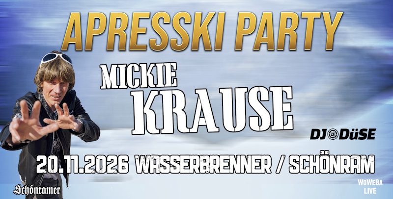 Apresski Party mit Mickie Krause und DJ Düse