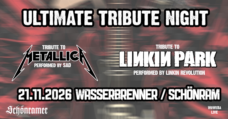 Linkin Park / Metallica - Ultimate Tribute Night